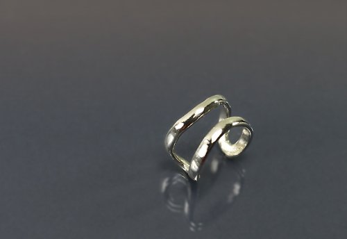 Maple jewelry design 線條系列-圓弧訂製款925銀戒