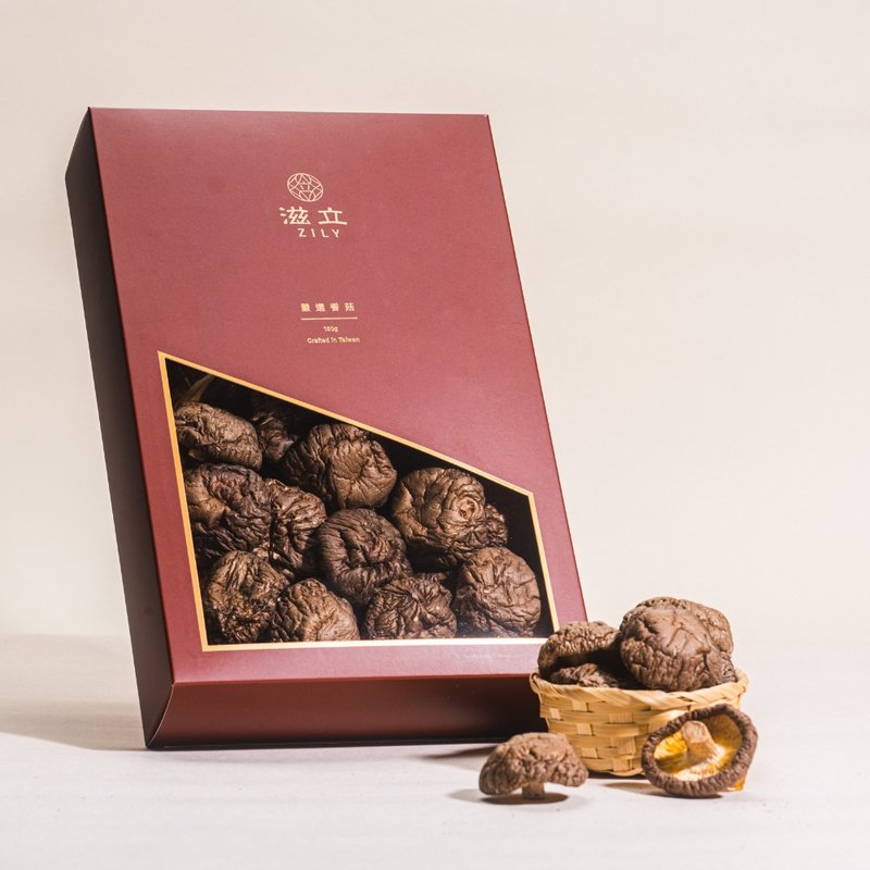 滋立精品南北貨|嚴選上等台灣埔里香菇禮盒 精緻送禮 (附禮袋) - 其他 - 新鮮食材 