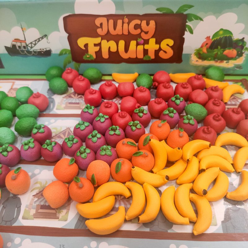 豪华代币与 Juicy Fruits 棋盘游戏兼容 - 桌遊/卡牌 - 其他材質 