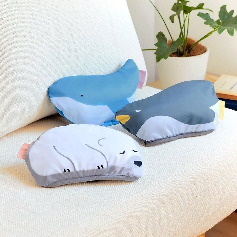 日本TOYO CASE 動物造型涼感透氣三合一午睡枕/涼墊/涼毯-多款可 - 其他 - 聚酯纖維 多色