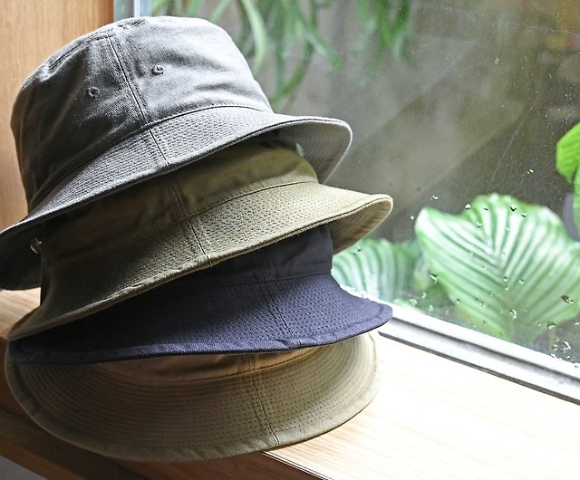HIGHER Army Serge Bucket Hat - Shop GoYoung Vintage Hats & Caps 