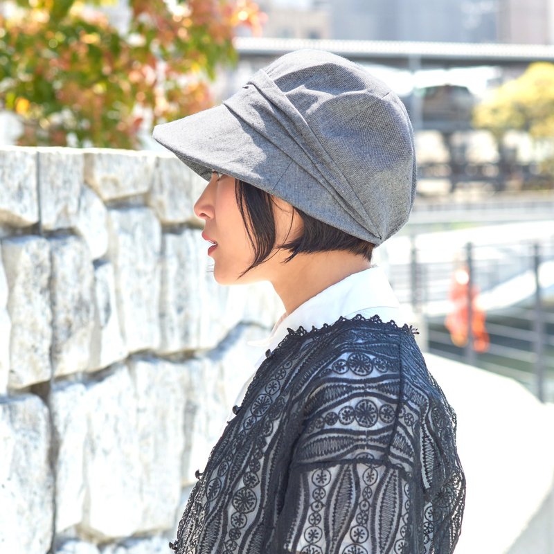 抗菌 防臭 シンプル UV キャスケット | レディース 春夏 つば広帽子 日よけ UVカット 保育士 アウトドア ミセス 女性 - 帽子 - 其他人造纖維 