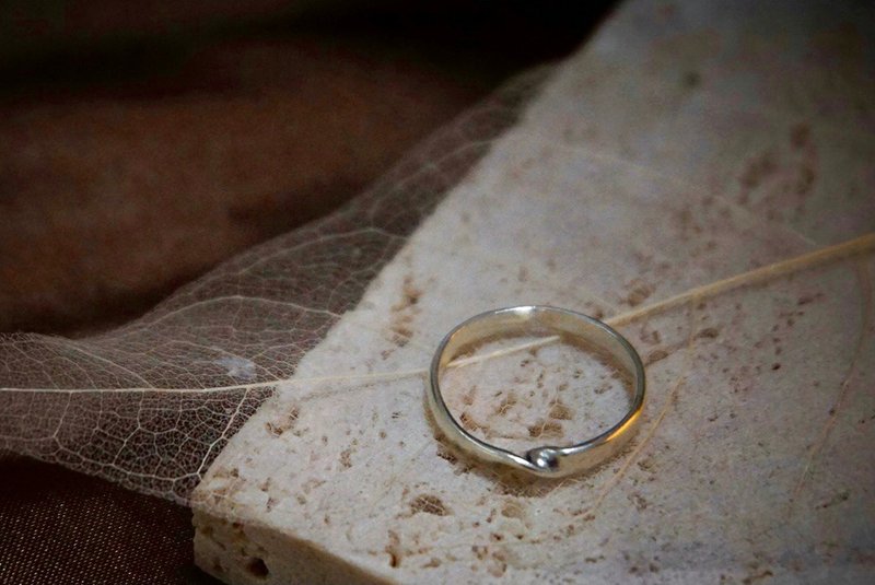 手作金工 訂製 I 925純銀 經典系列 - 閨蜜 - 戒指 - 銀 銀色