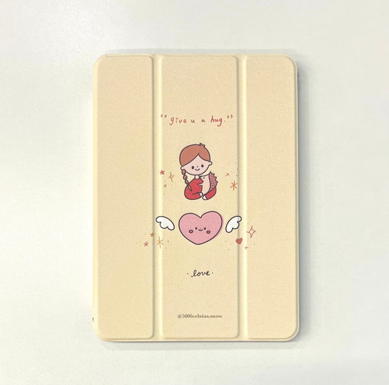 【Faith Hope Love Series】iPad Case - เคสแท็บเล็ต - พลาสติก สีเหลือง