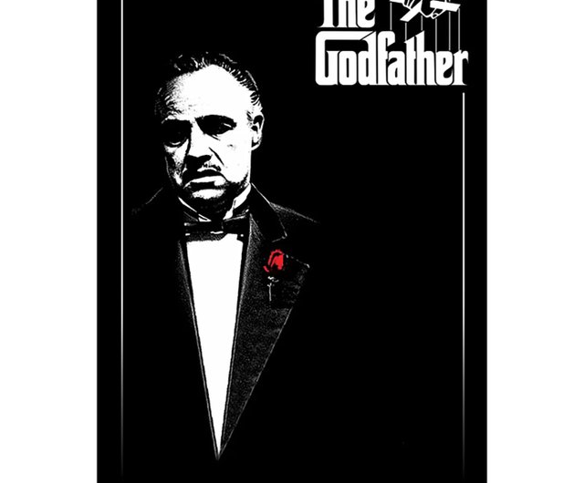 The Godfather】Movie Poster (Red Rose)/The Godfather/Vito Corleone - Shop  dopetw Posters - Pinkoi