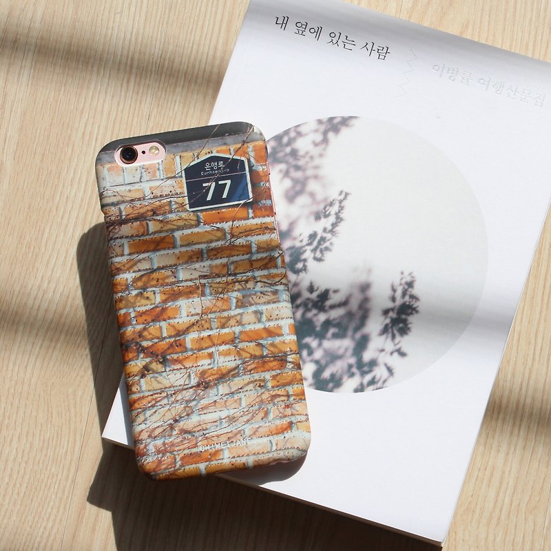 Brick Wall || Photography Phone Case iPhone8 6S/6S Plus Samsung HTC - เคส/ซองมือถือ - พลาสติก หลากหลายสี