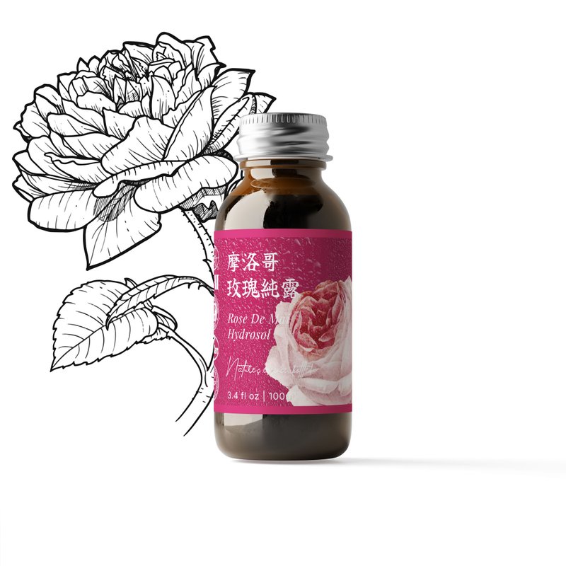 【卡佛香】特級－摩洛哥玫瑰純露 - 香氛/精油/擴香 - 塑膠 咖啡色