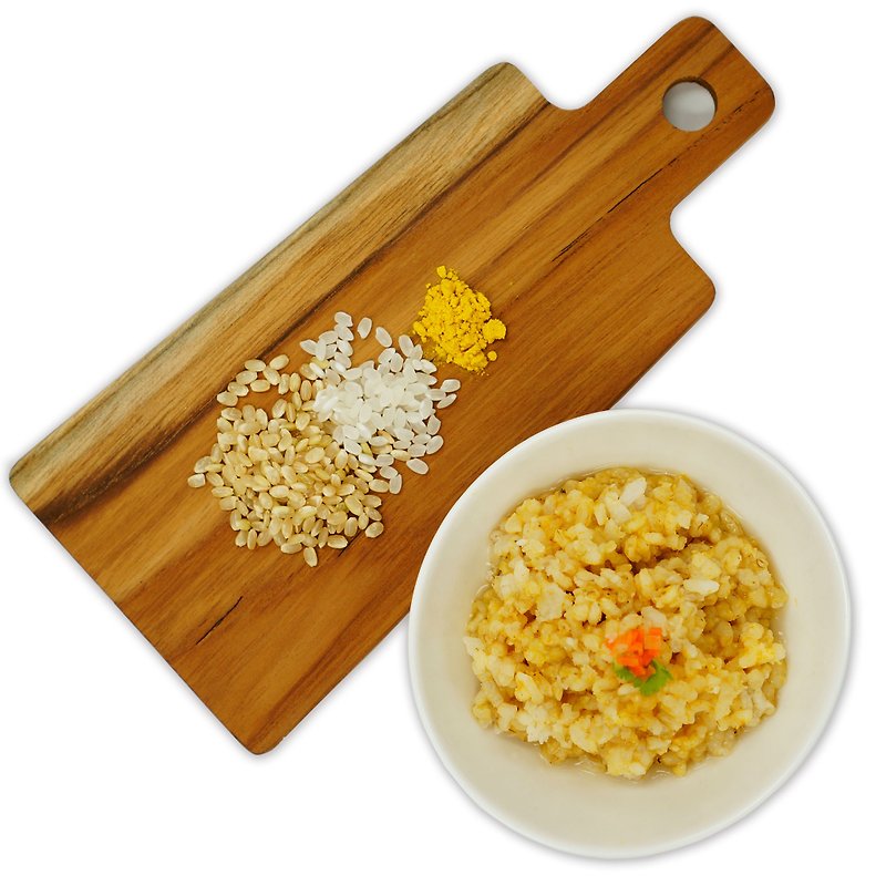 inFoods Baby Fresh Food【Pumpkin Turmeric_Brown Rice】110g-Brown Rice Bun - Dry/Canned/Fresh Food - Fresh Ingredients 