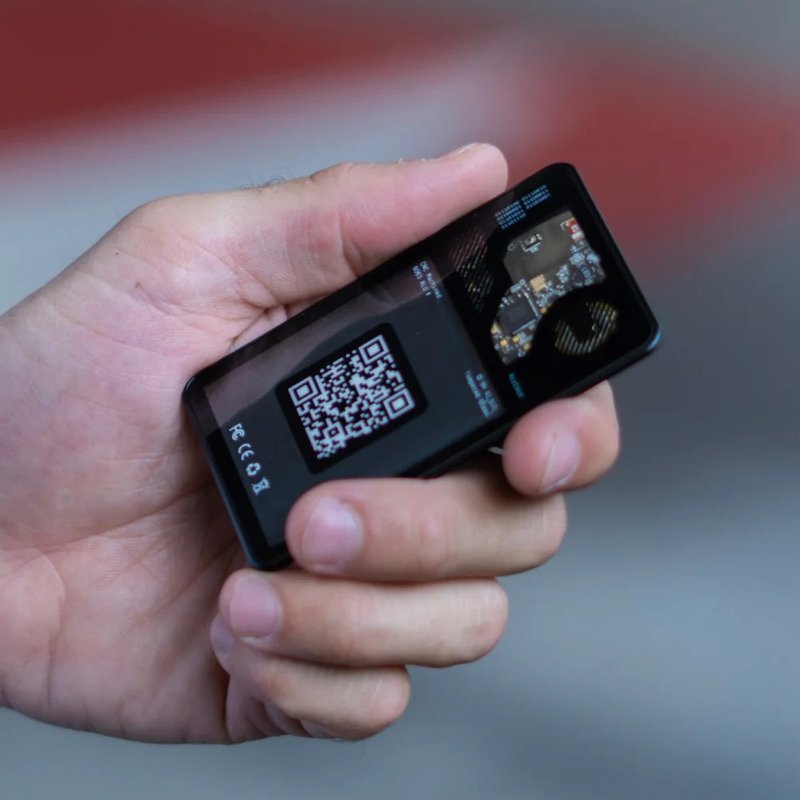 Rolling Square AirCard - 卡片大小的錢包追蹤器 - 科技小物 - 其他材質 黑色