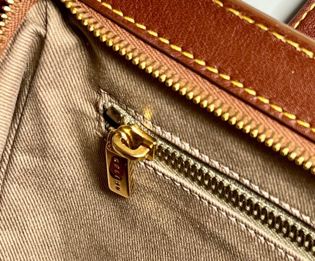本物のヴィンテージ セリーヌ バッグ | CELINE マカダムブラウン 本物のヴィンテージ セリーヌ バッグ | CELINE マカダムブラウン