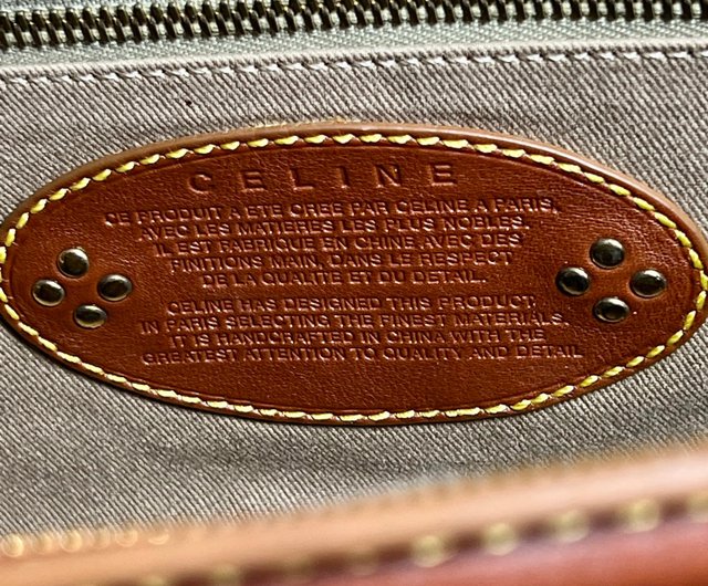 Vintage celine bag sale authenticity