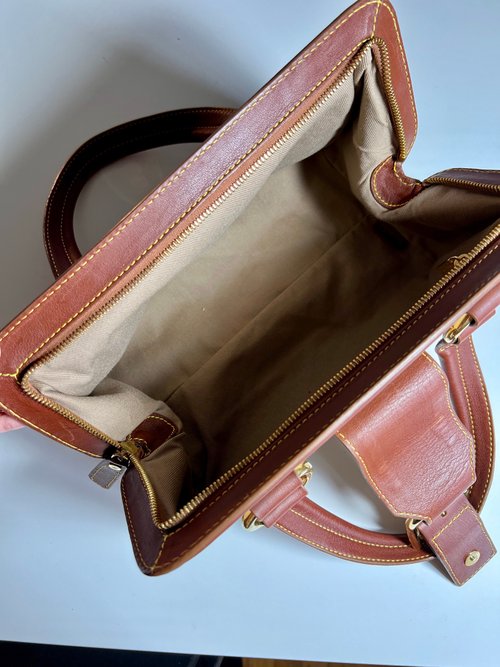 本物のヴィンテージ セリーヌ バッグ | CELINE マカダムブラウン