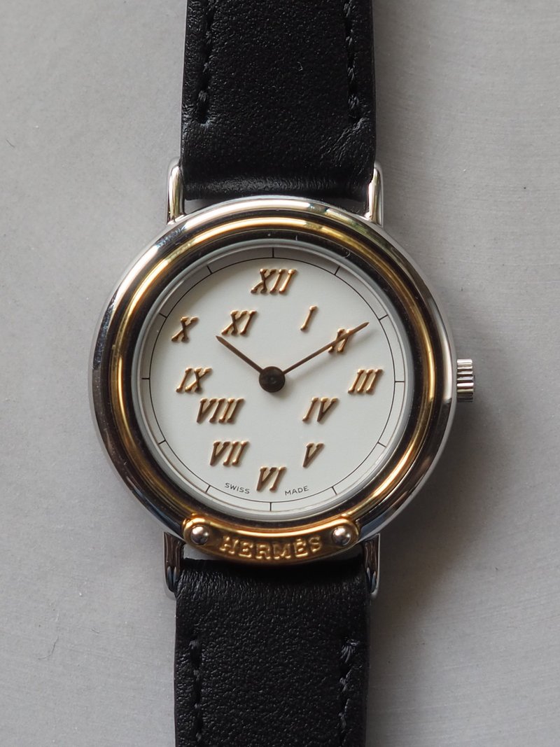 HERMÈS Meteor Watch エルメス メテオール ウォッチ ヴィンテージ - 女錶 - 不鏽鋼 銀色