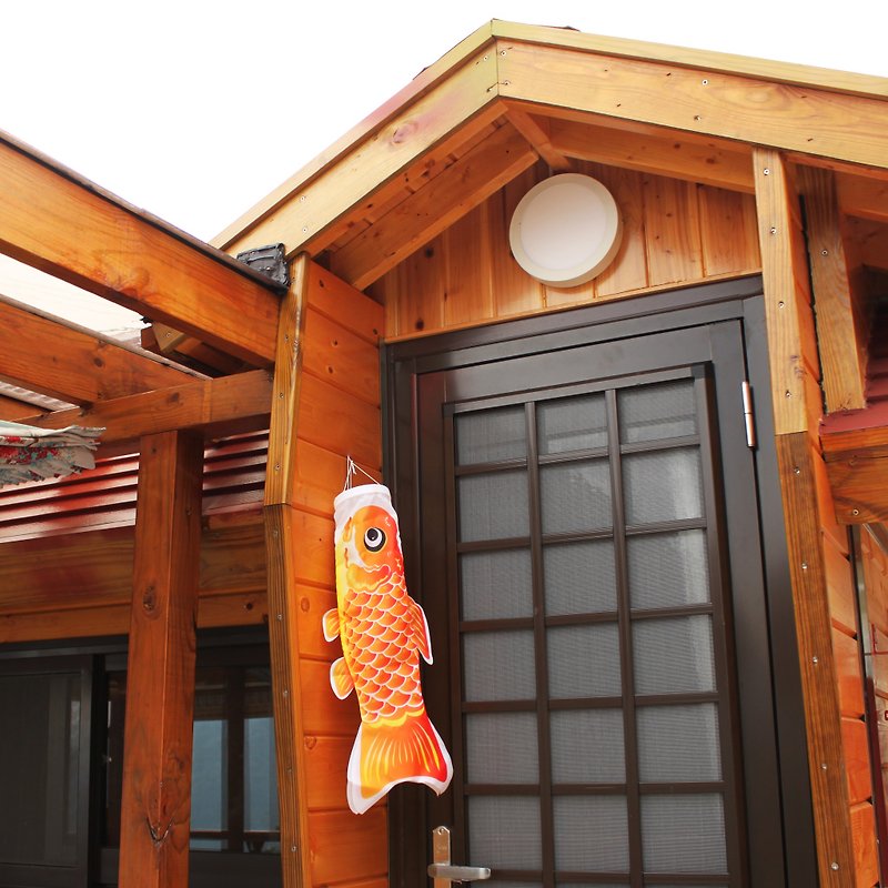 台灣鯉魚旗60CM (橘) - 擺飾/家飾品 - 聚酯纖維 橘色