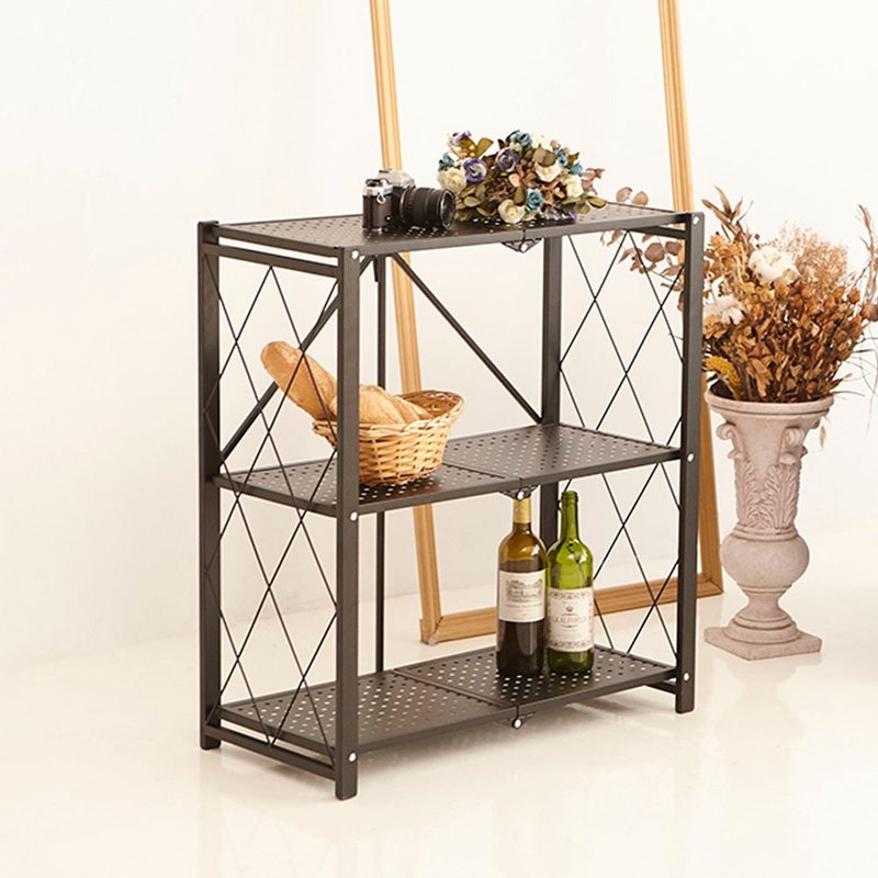 【ikloo】Industrial style universal storage dining cart/cart - Storage - Other Materials 