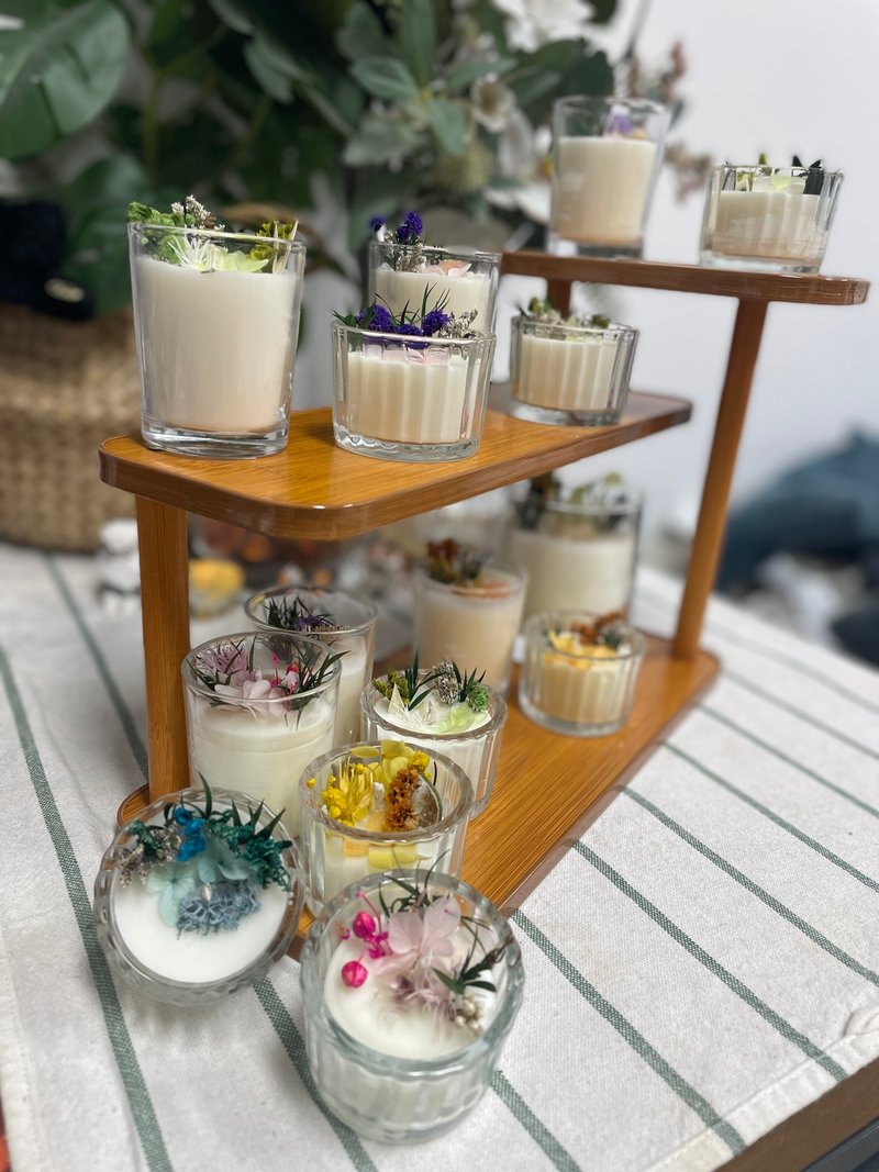 Pregnancy Safe | Fresh & Energizing | Sunrise Bloom | Soy Wax Candle - เทียน/เชิงเทียน - ขี้ผึ้ง 