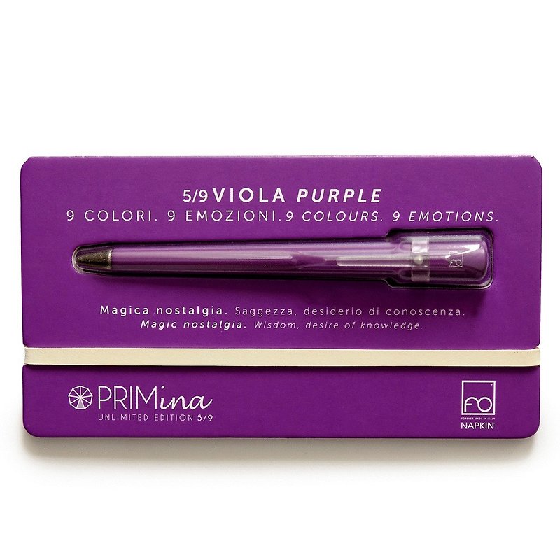 /Napkin Forever/ Primina Macaron (Purple) - อุปกรณ์เขียนอื่นๆ - โลหะ สีม่วง