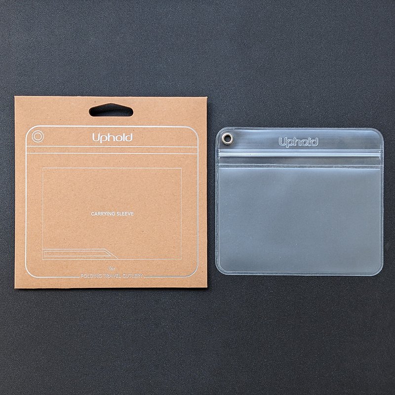 アップホールドポータブル食器ポケット収納カバー保護カバー（クリア） - その他 - プラスチック 