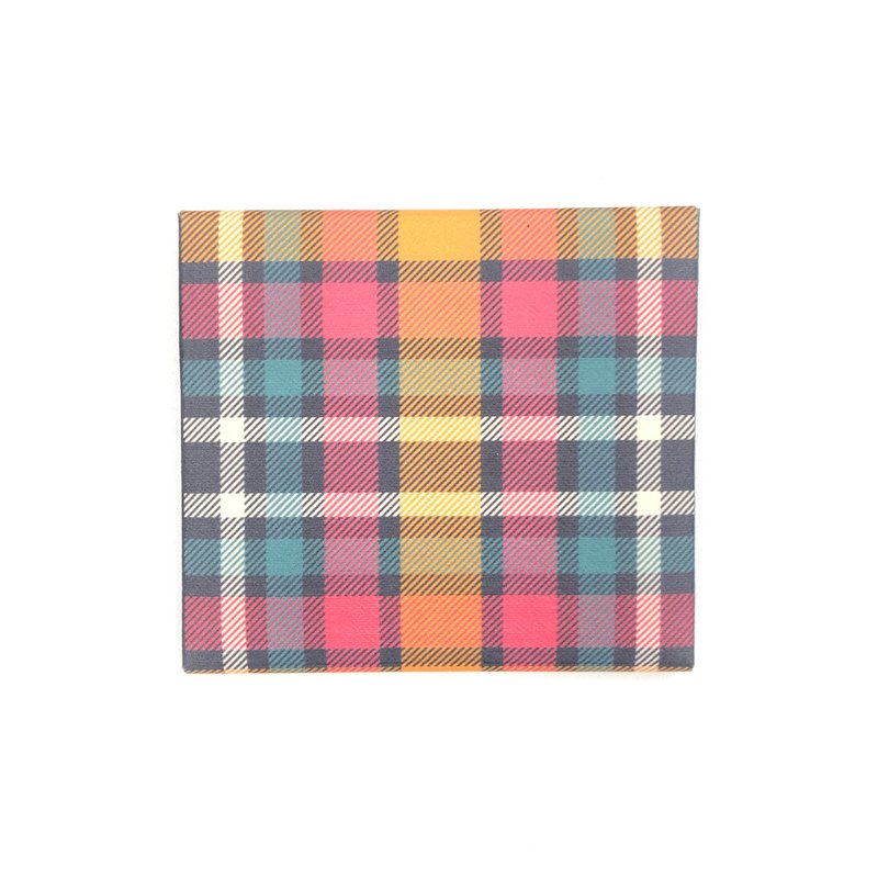 客製化禮物 MASKfolio S 口罩套 Tartan - 口罩/口罩收納套 - 紙 