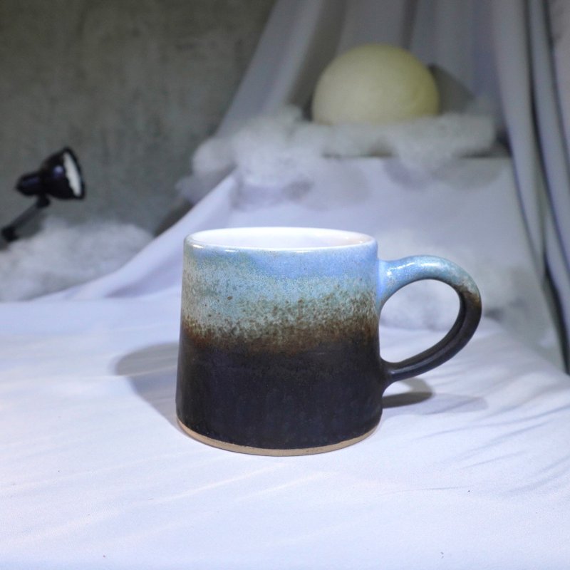 Dawn small mountain cup - about 200ml, tea cup, mug, water cup, coffee cup - แก้วมัค/แก้วกาแฟ - ดินเผา หลากหลายสี