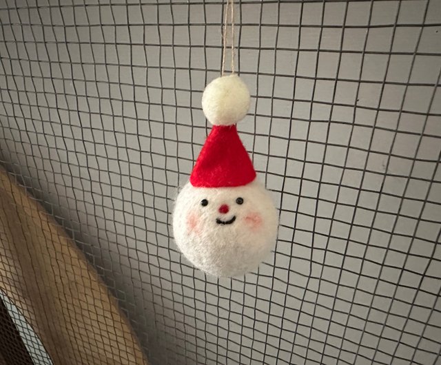 クリスマスベア 羊毛フェルト クリスマスリース ギフトボックス