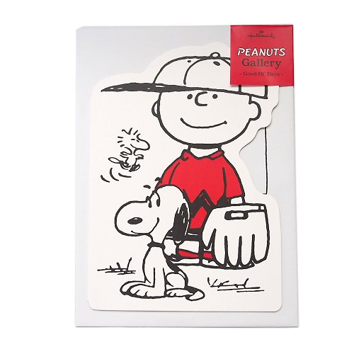 205剪刀石頭紙 Snoopy超大張日本卡 查理布朗【Hallmark-Peanuts多用途】