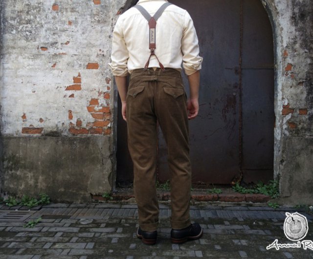 1920s コーデュロイ ファーマー ワークパンツ - ショップ Annual