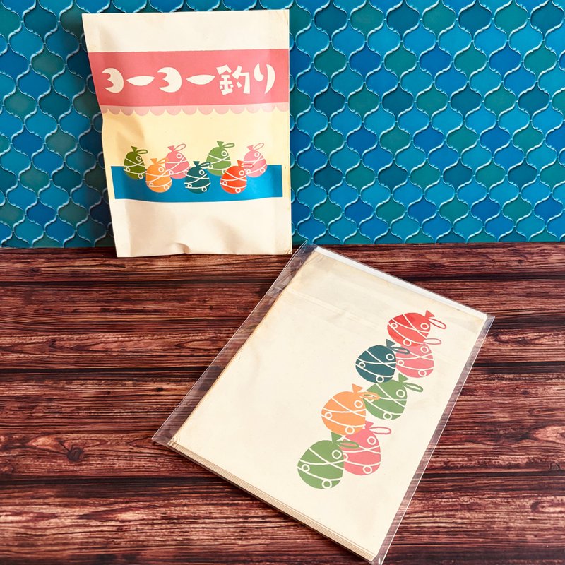【クロデンワ舎】ヨーヨー釣りお店袋 - 包裝材料/包裝紙 - 紙 粉紅色