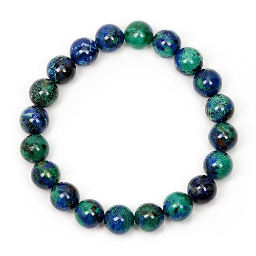 正佳珠寶 Gemsrich Jewelry 【正佳珠寶】 藍銅礦 頂級靛藍 10mm 藍銅礦手珠