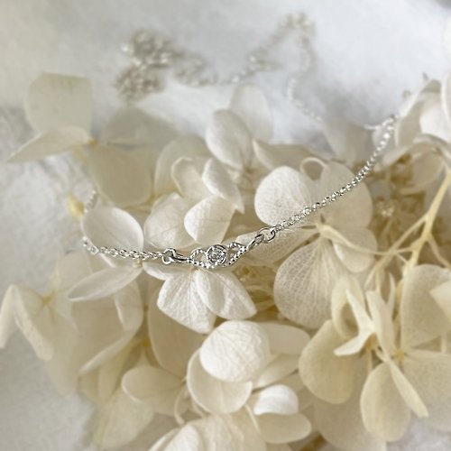One Dimple 單窩 : 純銀 k金珠寶設計與訂製 精緻小巧造型項鍊 925銀