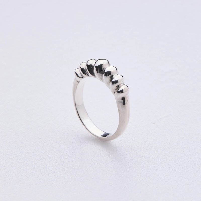 Shell ring 25 - 戒指 - 純銀 