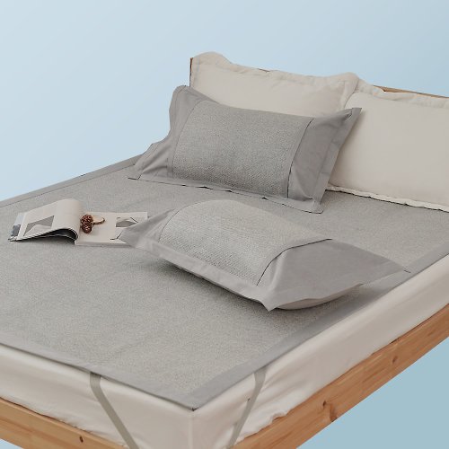 小日常寢居 3D立體蜂巢式軟涼蓆/多款尺寸/涼席+枕蓆組/多款顏色