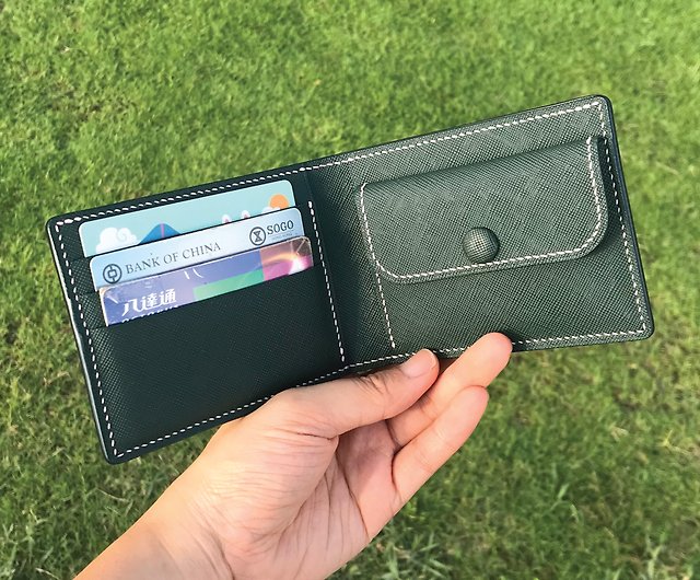 Green Bifold - Genuine Leather Wallet