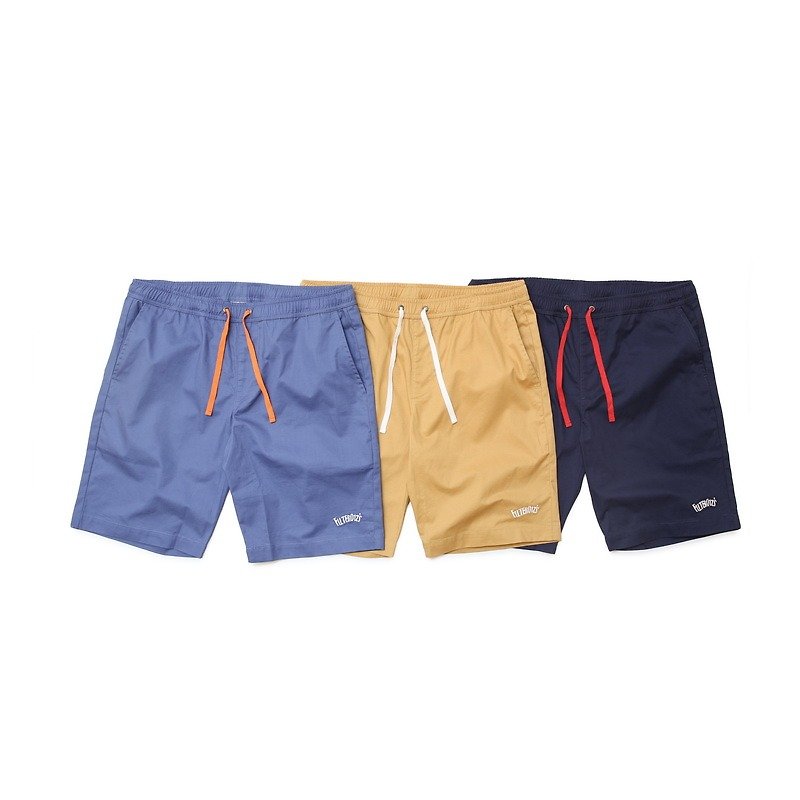 Filter017 Drawstring Casual Shorts - กางเกงขายาว - ผ้าฝ้าย/ผ้าลินิน 