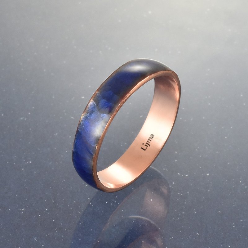1 + 1 girlfriend sweet on the ring, phantom enamel copper ring custom pinkoi two exclusive 20% discount - แหวนคู่ - โลหะ 