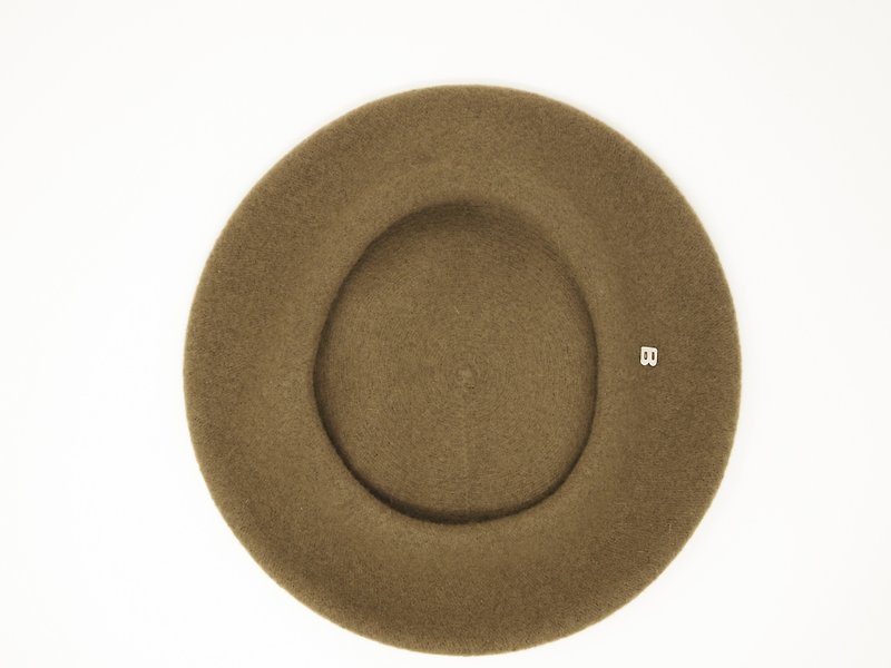 ウールベレー帽 BIG 大きめ ざっくり あったかい ユニセックス レディース メンズ - 帽子 - 羊毛 多色