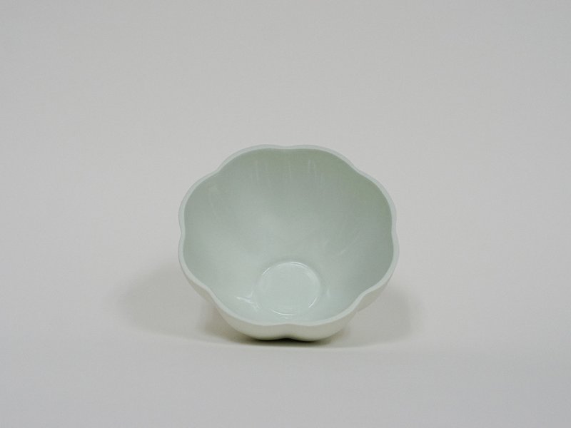 Kaolinite Series - Cloud Bowl - Pale Mint - ถ้วยชาม - เครื่องลายคราม สีเขียว