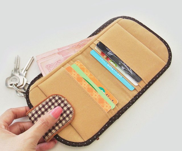 Small wallet for keychain Clearance