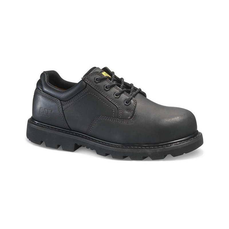 CAT RIDGEMONT 2.0 STEEL TOE work steel toe shoes for men - black - รองเท้าอ็อกฟอร์ดผู้ชาย - วัสดุอื่นๆ 