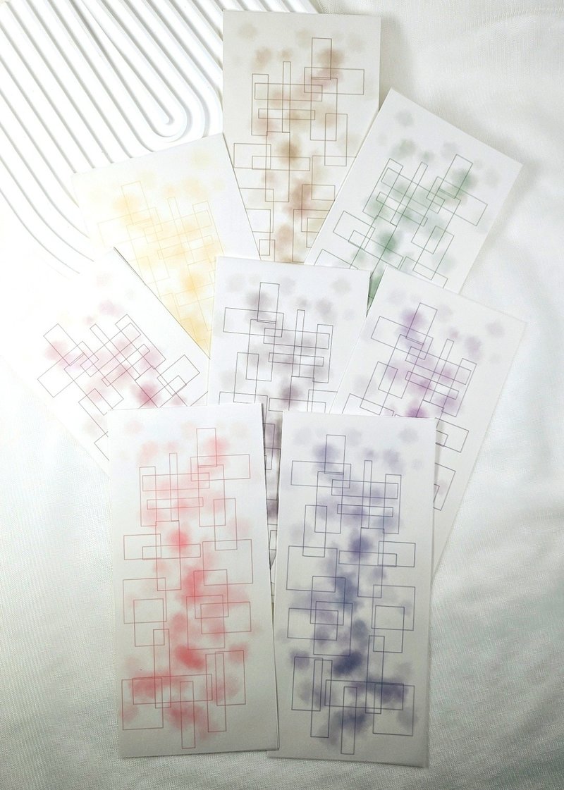 Square Dimpled Tracing Paper - 便條紙/便利貼 - 紙 多色