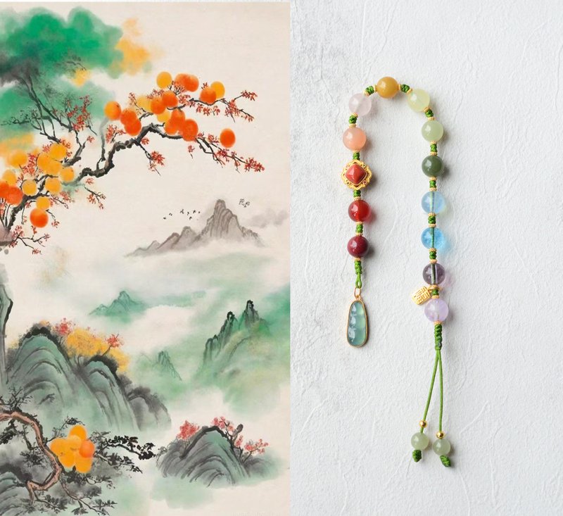 你想要的 它都有 天然石 水晶 瑪瑙 硃砂 海藍寶 和田玉 手鏈 - 手鍊/手環 - 水晶 多色