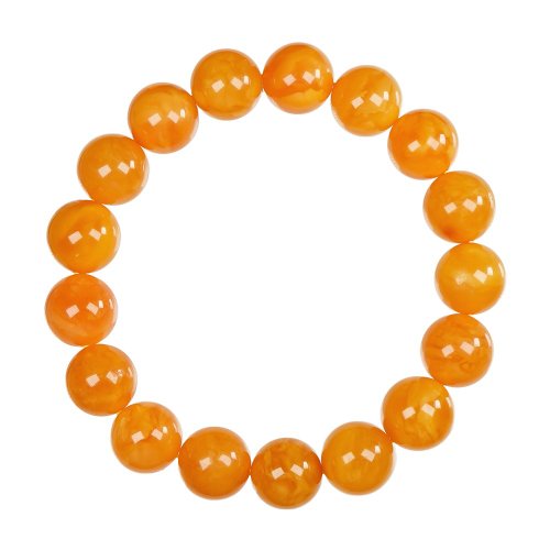 正佳珠寶 Gemsrich Jewelry 【正佳珠寶】 蜜蠟琥珀 頂級花蜜蠟 11.8-12.3mm 花蜜蠟手珠