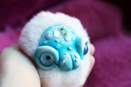 LeleaCreatures Snow Spider with Tentacles