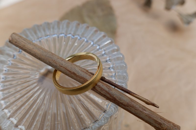 Personalize ring - Curve - 戒指 - 純銀 