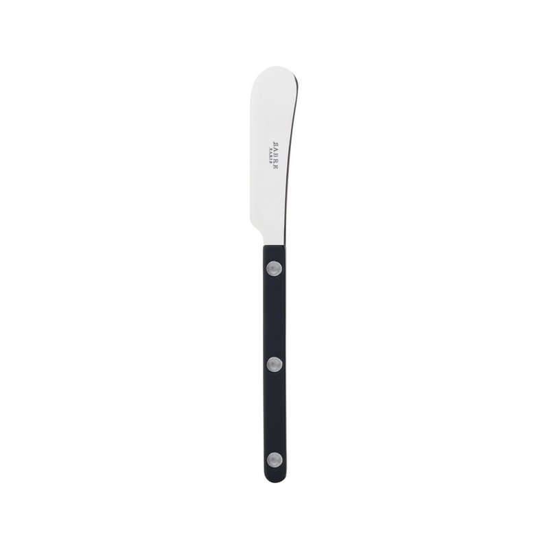 Sabre Paris-Bistrot Vintage Bistro - Shiny Stainless Steel Cream Spatula - Black - ช้อนส้อม - โลหะ สีดำ