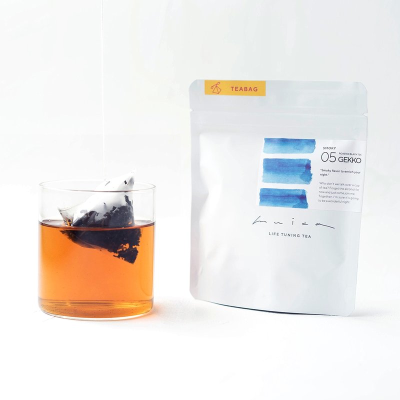 日本茶 05焙煎紅茶GEKKO / 標準サイズ ティーバッグ2.5g×6 - 茶葉/茶包/水果茶 - 其他材質 