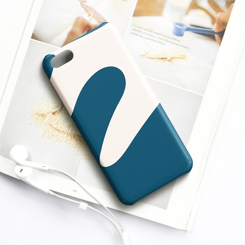 キャンディークリーム電話ケース - タブレット・PCケース - プラスチック ブルー