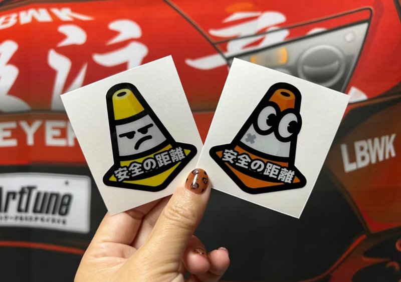 極楽設計金GO錐歐瑞克彩色防水貼紙 - 貼紙 - 防水材質 