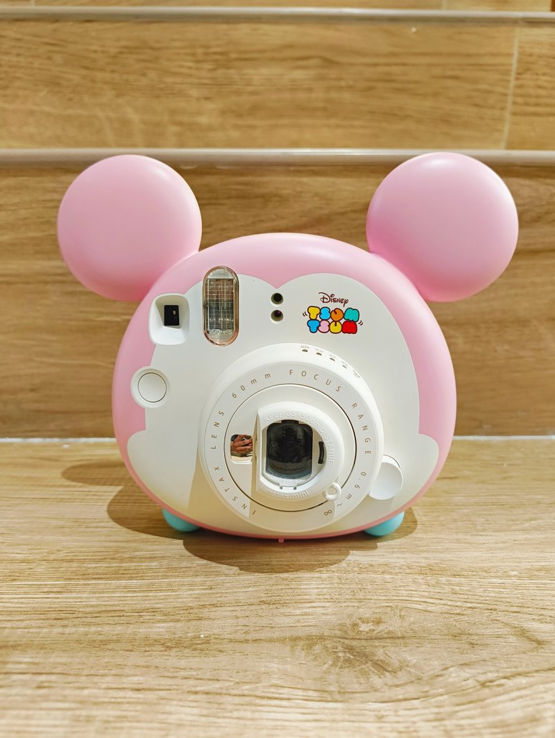 [Instant Camera] 90% new, out-of-print Instax mini Tsum Tsum Disney co-branded model - Cameras - Plastic Pink