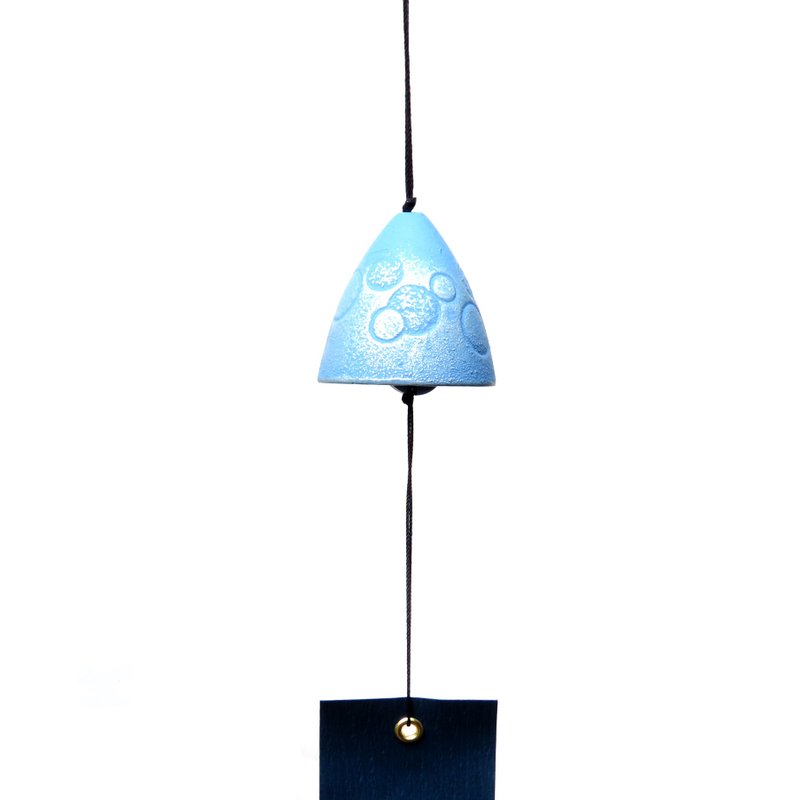 Nanbu Tekki Iwachu Japanese cast iron Wind Chime Soap bubble - Items for Display - Other Metals Blue